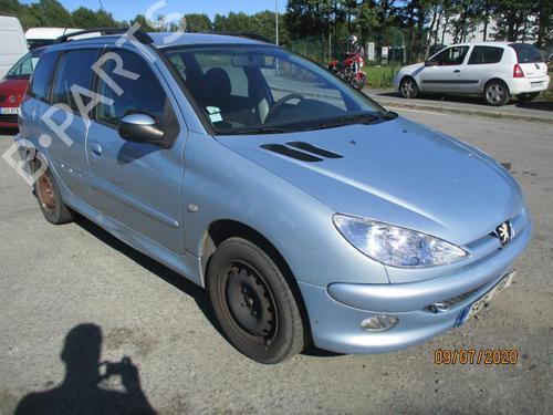 Right mirror PEUGEOT 206 SW (2E/K) 1.4 HDi | BP27085676C27 