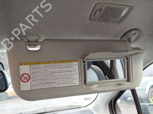 Right sun visor TOYOTA YARIS (_P13_) 1.3 (NSP130_, NSP130) | BP29890852I2