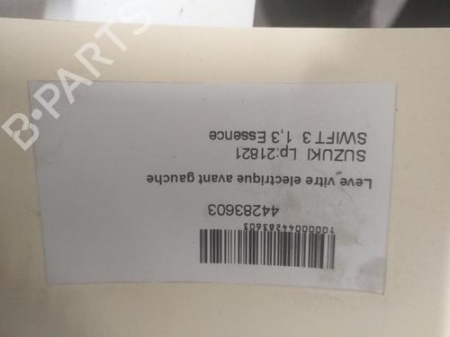 Used Front left window mechanism SUZUKI SWIFT III (MZ, EZ) 1.3 (RS413, ZC11S) (92 hp) 27080081