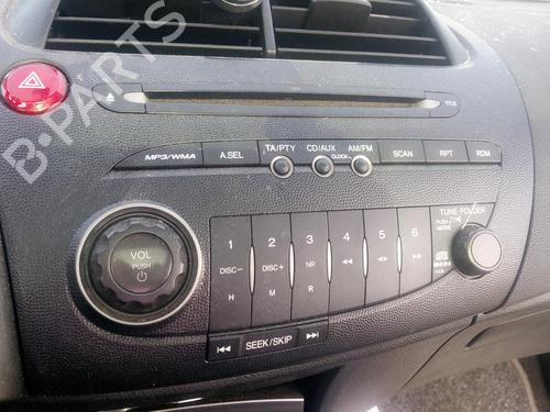 Used Radio HONDA CIVIC VIII Hatchback (FN, FK) 1.8 (FN1, FK2) (140 hp) 27070497