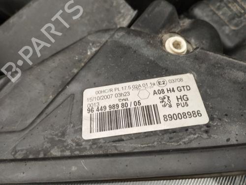 Used Left headlight Left headlight PEUGEOT 1007 (KM_) 1.4 HDi (68 hp) 39935535 39935535