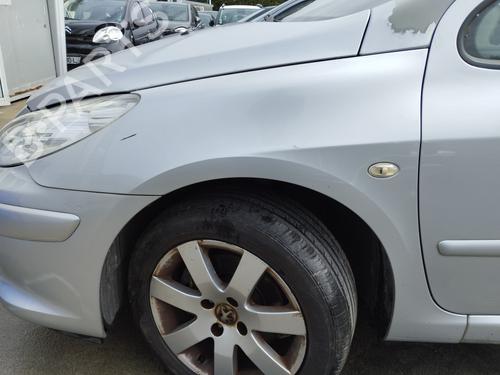 Used Left front fenders PEUGEOT 307 (3A/C) 1.6 HDi (90 hp) 28427567