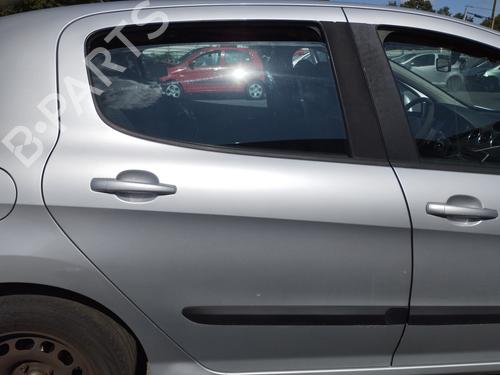 Rear right exterior door handle PEUGEOT 308 I (4A_, 4C_) 1.6 HDi | BP27521176C130 