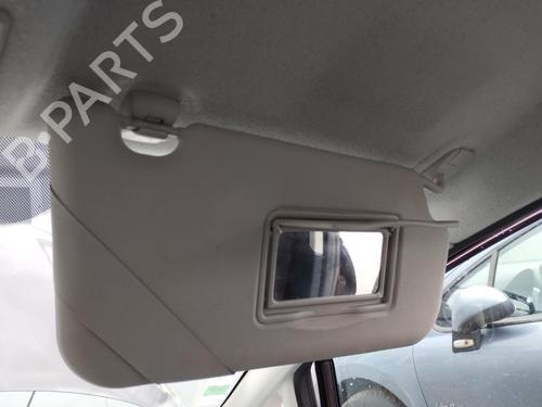 Used Right sun visor FORD FIESTA VI (CB1, CCN) 1.4 TDCi (70 hp) 27072062