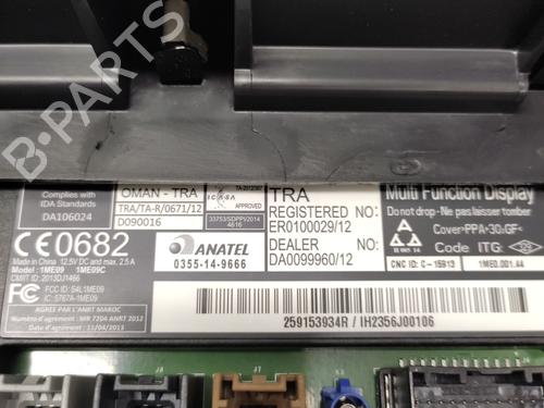 Display monitor RENAULT TRAFIC III Van (FG_) 1.6 dCi 125 (FGMH) | BP30099595C48