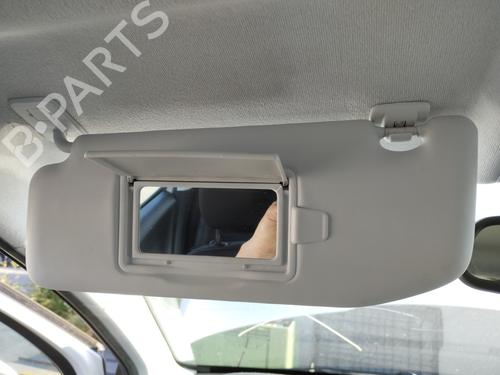 Used Left sun visor PEUGEOT 208 I (CA_, CC_) 1.4 HDi (68 hp) 27042149
