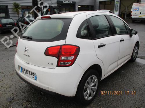 Left sun visor CITROËN C3 II (SC_) 1.4 HDi 70 (SC8HZC, SC8HR0, SC8HP4) | BP29211000I1  - Image 7