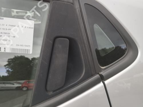 Used Rear left exterior door handle RENAULT CLIO IV (BH_) 0.9 TCe 90 (BHNF, BHMA, BHMH, BHJK, BHJR) (90 hp) 27802089