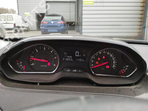 Used Instrument cluster PEUGEOT 208 I (CA_, CC_) 1.6 HDi (92 hp) 27057037