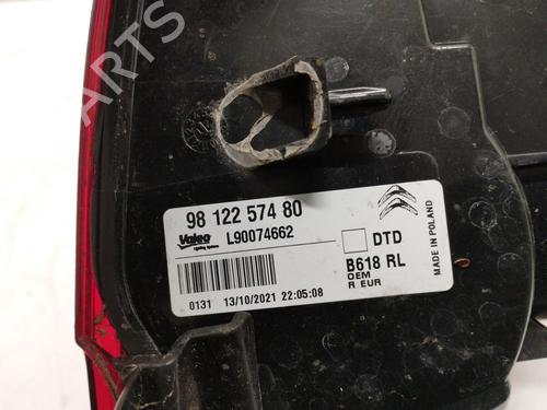 Højre baglygte CITROËN C3 III (SX) 1.5 BlueHDi 100 (SXYHYP, SXYHTU) | BP31299553C35 