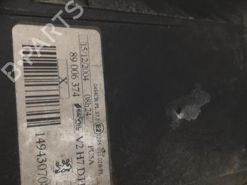 Right headlight PEUGEOT 807 (EB_) 2.0 HDi | BP27056356C29 