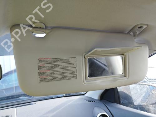 Used Right sun visor NISSAN QASHQAI I (J10, NJ10) 1.6 dCi (130 hp) 28622799