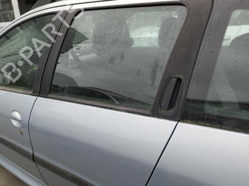 Used Rear left door window PEUGEOT 206 SW (2E/K) 1.4 (75 hp) 27059497