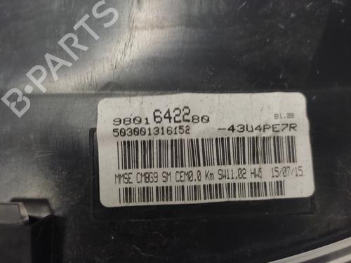 Instrument cluster CITROËN BERLINGO Box Body/MPV (B9) 1.6 HDi / BlueHDi 75 | BP27087859C47 