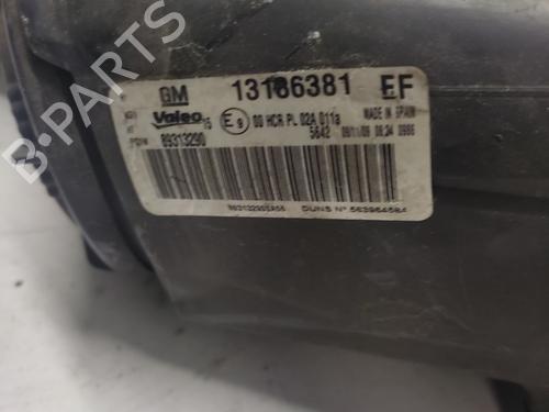 Left headlight OPEL CORSA D (S07) 1.3 CDTI (L08, L68) | BP31815255C28 