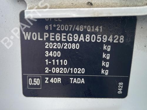 Rear parcel shelf OPEL ASTRA H (A04)  | BP33701005C85  - Image 8