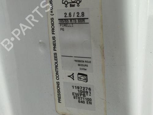 Electronic module PEUGEOT 207 (WA_, WC_) 1.6 HDi | BP31836281M83