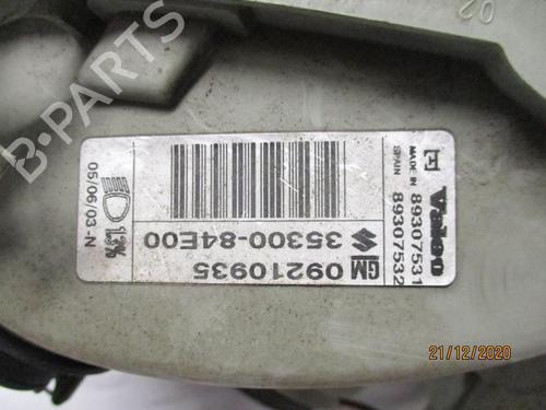 Left headlight OPEL AGILA A (H00) 1.2 16V (F68) | BP27055920C28 
