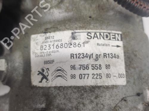 AC compressor PEUGEOT 208 I (CA_, CC_) 1.6 HDi / BlueHDi 75 | BP29607547M34 