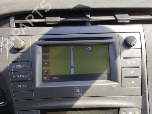 Bilradio TOYOTA PRIUS (_W3_) 1.8 Plug-in Hybrid (ZVW30, ZVW35) (136 hp) 27342549