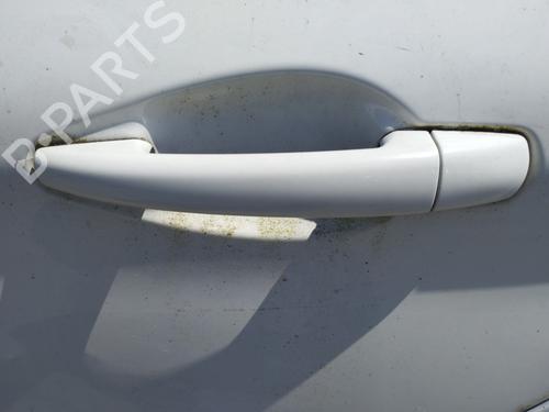 Used Rear left exterior door handle PEUGEOT 208 I (CA_, CC_) 1.4 HDi (68 hp) 27063662