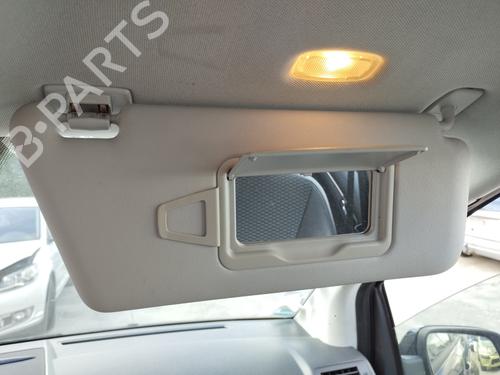 Used Right sun visor MERCEDES-BENZ A-CLASS (W169) A 180 CDI (169.007, 169.307) (109 hp) 28510132