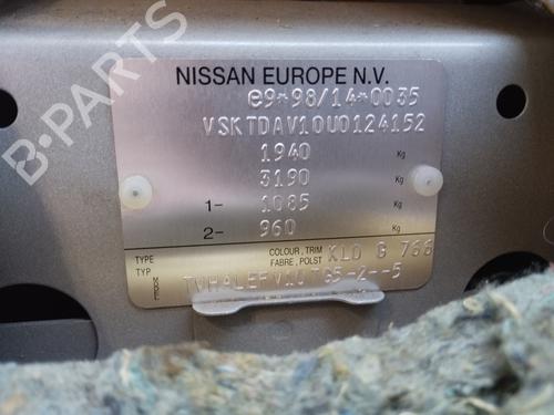Tailgate lock NISSAN ALMERA TINO (V10) 2.2 dCi | BP29598493C101 