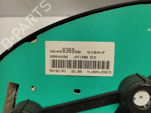 Used Instrument cluster Instrument cluster PEUGEOT 206 SW (2E/K) 2.0 HDi (90 hp) 36108241 36108241