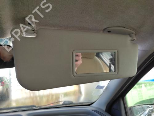 Used Right sun visor FIAT PUNTO (188_) 1.2 60 (188.030, .050, .130, .150, .230, .250) (60 hp) 27064829