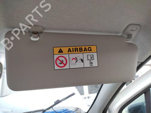 Used Right sun visor RENAULT ZOE (BFM_) ZOE (88 hp) 27057686