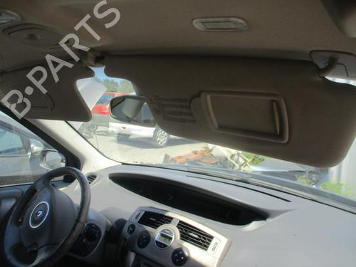 Used Left sun visor Left sun visor RENAULT SCÉNIC II (JM0/1_) 1.9 dCi (JM0G, JM12, JM1G, JM2C) (120 hp) 27050814 27050814