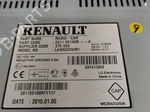 Radio RENAULT TRAFIC III Van (FG_) 1.6 dCi 115 (FGMD) | BP27081046E6 - Image 2