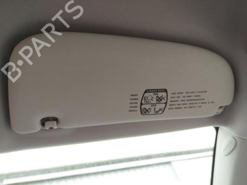 Used Right sun visor PEUGEOT 206 SW (2E/K) 1.4 16V (88 hp) 31836192