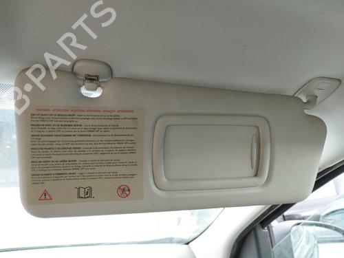 Højre solskærm RENAULT MEGANE III Hatchback (BZ0/1_, B3_) 1.5 dCi (BZ09, BZ0D, BZ1W, BZ29, BZ14) (110 hp) 28277258