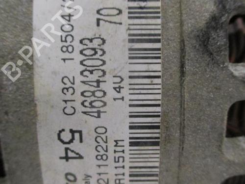 Used Alternator FIAT PANDA (169_) 1.2 (169.AXB11, 169.AXB1A) (60 hp) 27060963