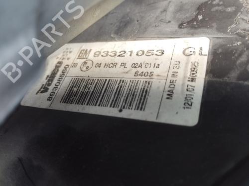 Used Right headlight Right headlight OPEL MERIVA A MPV (X03) 1.6 (E75) (105 hp) 32780607 32780607