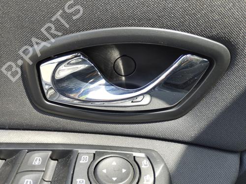 Used Front left interior door handle RENAULT SCÉNIC III (JZ0/1_) 1.2 TCe (JZ16) (132 hp) 27639180