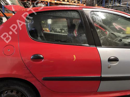 Used Rear right lock PEUGEOT 206 Hatchback (2A/C) 2.0 HDI 90 (90 hp) 27062852