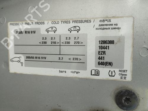 Right sun visor CITROËN C4 II (NC_) 1.6 HDi 115 | BP27504903I2  - Image 5