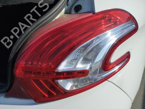 Used Right taillight PEUGEOT 208 I (CA_, CC_) 1.4 HDi (68 hp) 27040583