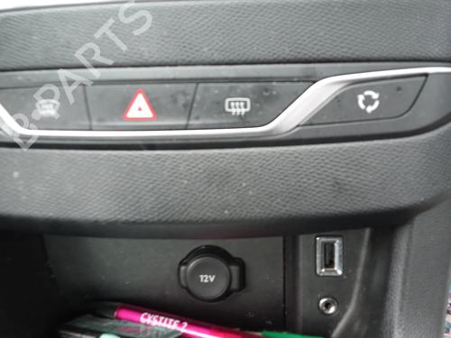Used Warning switch PEUGEOT 308 SW II (LC_, LJ_, LR_, LX_, L4_) 1.6 BlueHDi 120 (120 hp) 27068485