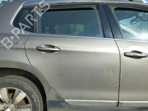 Rear right exterior door handle PEUGEOT 2008 I (CU_) 1.2 VTi | BP27048505C130 