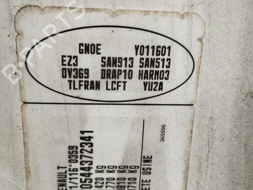 Left sun visor RENAULT TWINGO II (CN0_) 1.5 dCi (CN0E) | BP32230981I1 - Image 6