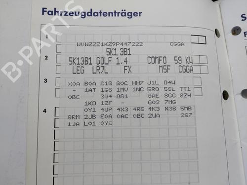 Climate control VW GOLF VI (5K1) 1.4 | BP32784217I5 - Image 3