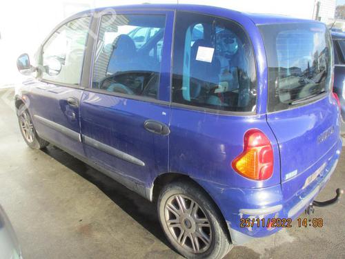 Used Rear axle FIAT MULTIPLA (186_) 1.9 JTD 105 (186AXB1A) (105 hp) 27050353