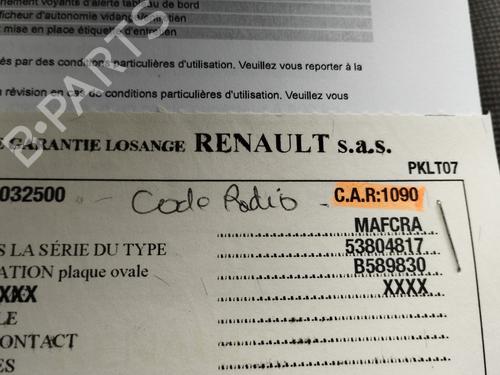 Radio RENAULT MASTER III Van (FV) 2.3 dCi 135 FWD (FV0N, FV08, FV06, FV00, FV1S) | BP32164302E6  - Image 5