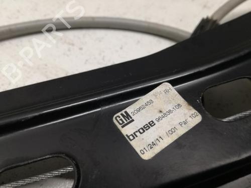 Used Front right window mechanism Front right window mechanism OPEL INSIGNIA A (G09) 2.0 CDTI (68) (131 hp) 27061615 27061615
