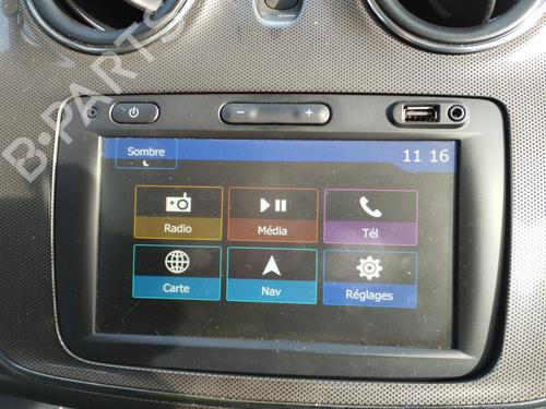 Used Radio Radio DACIA SANDERO II TCe 90 (B8M1, B8MA, B8AC) (90 hp) 31639458 31639458
