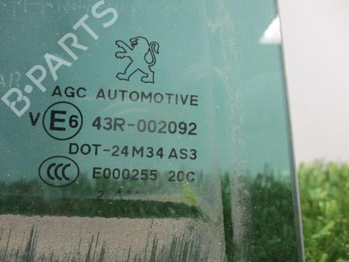 Rear right door window PEUGEOT 5008 (0U_, 0E_) 1.6 HDi | BP27050352C21 
