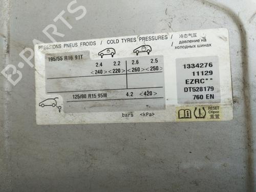 Ignition barrel CITROËN C3 Picasso (SH_) 1.6 HDI 90 | BP30458357M48 - Image 6